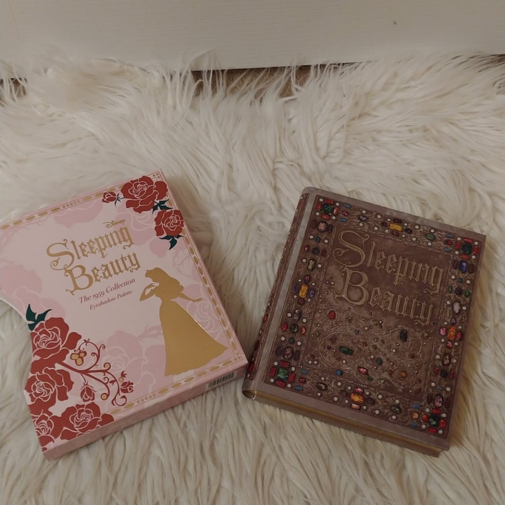 💖FIRM! NIB BESAME COSMETICS X DISNEY SLEEPING BEAUTY EYESHADOW PALATTE (RARE)